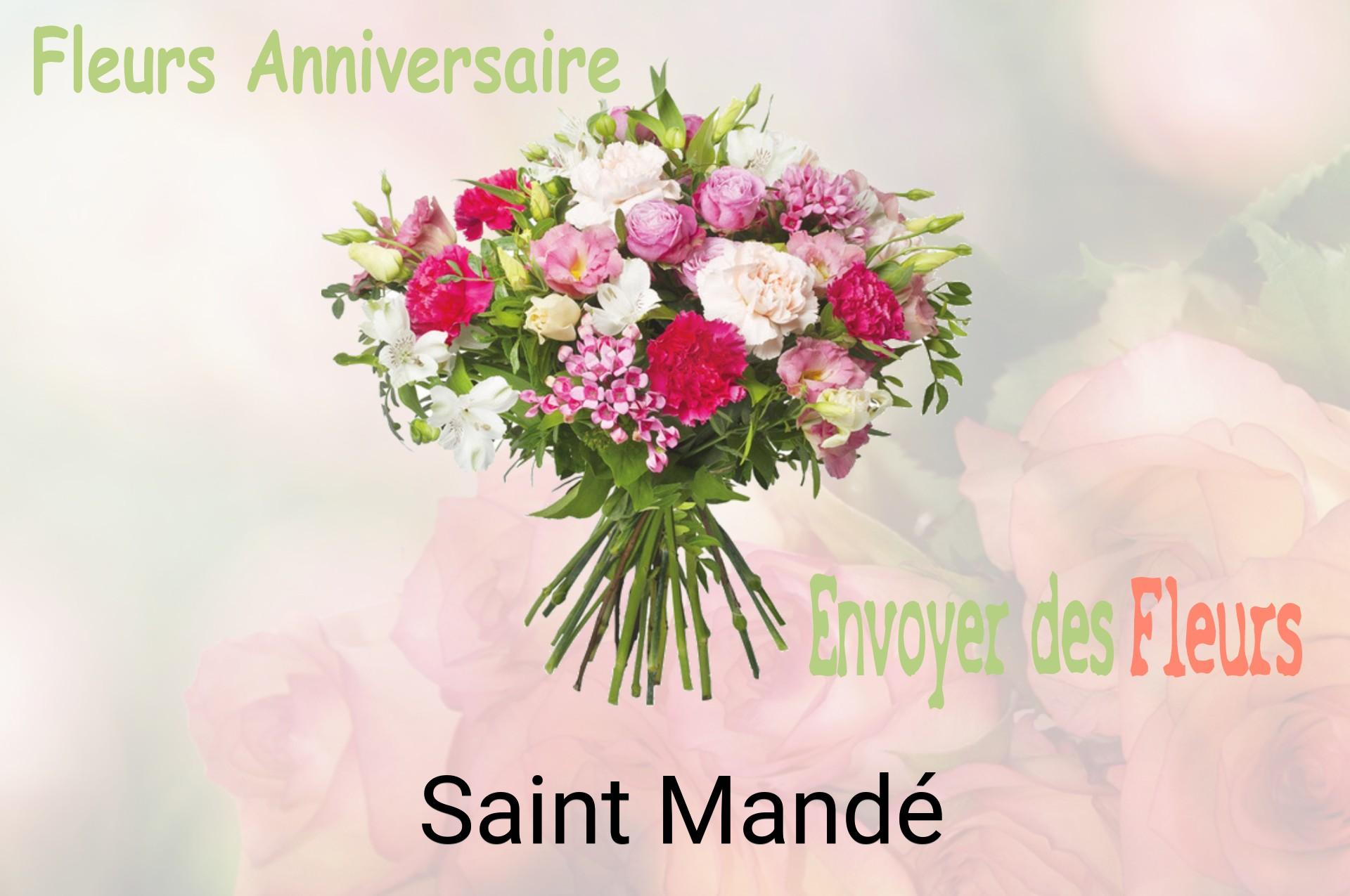 Bouquet de fleurs d’anniversaire livré à Saint-Mandé