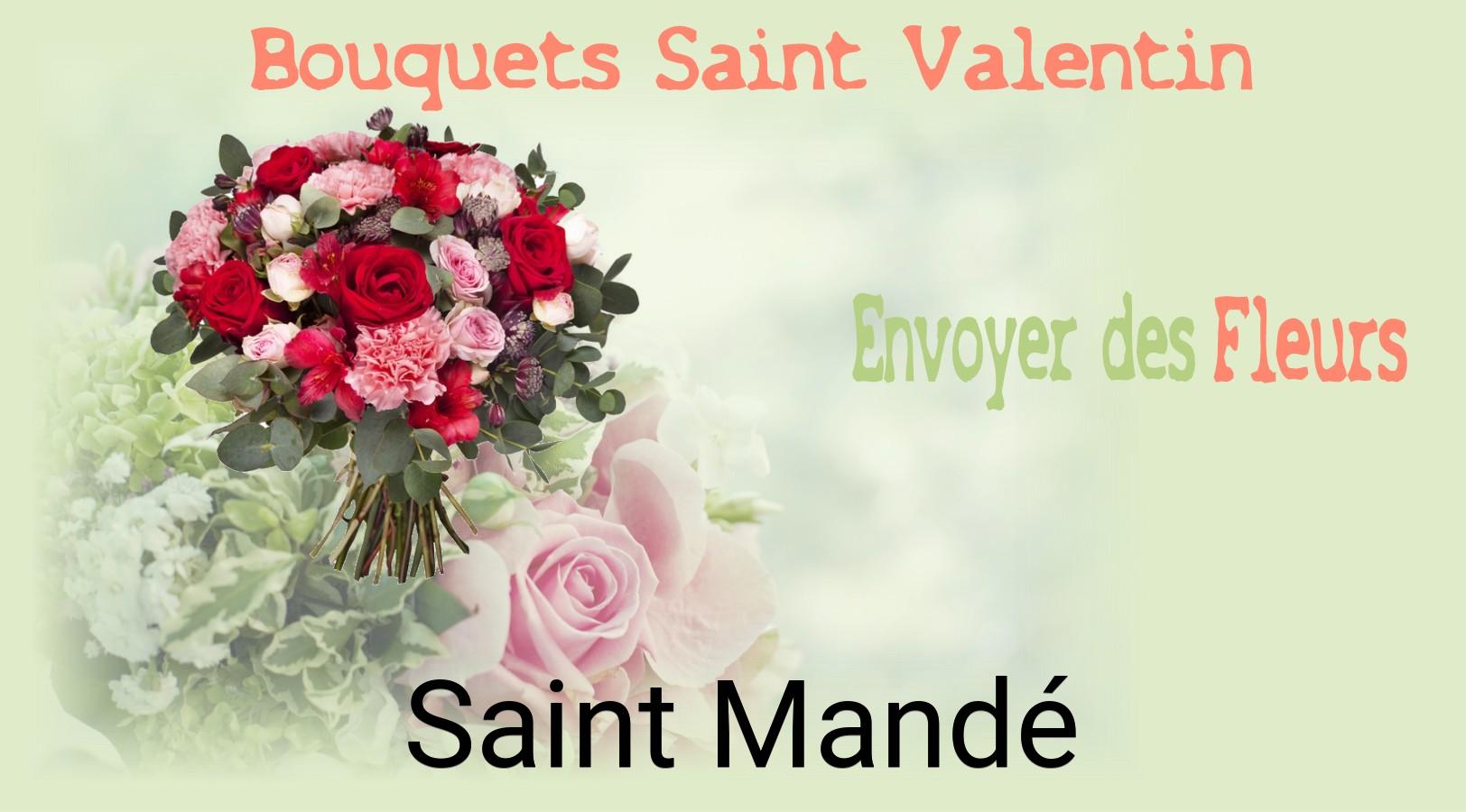 Roses de Saint-Valentin livrées à Saint-Mandé